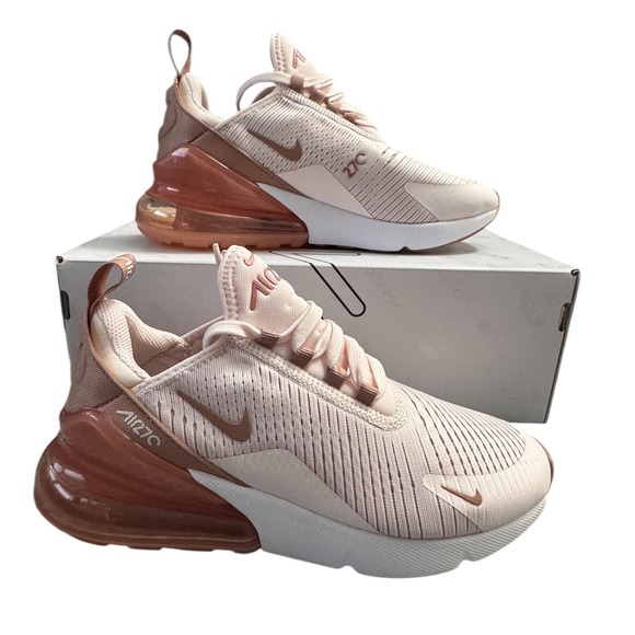 Nike Air Max 270 Women's Running Shoes Pomegranate Pearl Pink White Sz 7 - Picture 4 of 11